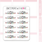 Holiday Critters Banners | Sticker Sheet
