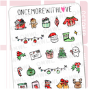Holiday Doodle Deco | Sticker Sheet