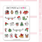 Holiday Doodle Deco | Sticker Sheet