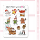 Holiday Doodles Ft. Lyttlefingers | Sticker Sheet