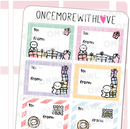 Holiday Gift Tag | Sticker Sheet