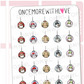 Holiday Ornaments | Sticker Sheet