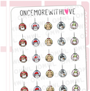 Holiday Ornaments | Sticker Sheet