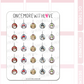 Holiday Ornaments | Sticker Sheet