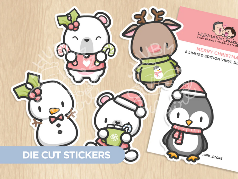 Holidays 2023 | Die Cut Stickers