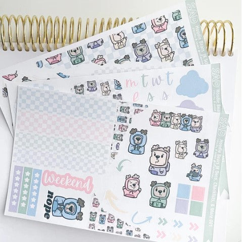 Hoodie Bears | Journaling Kit
