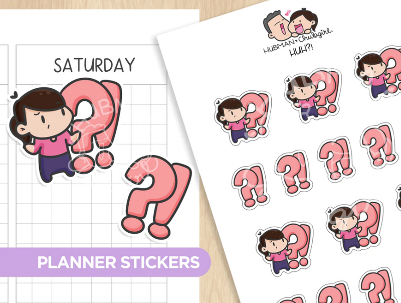 Huh?! | Sticker Sheet