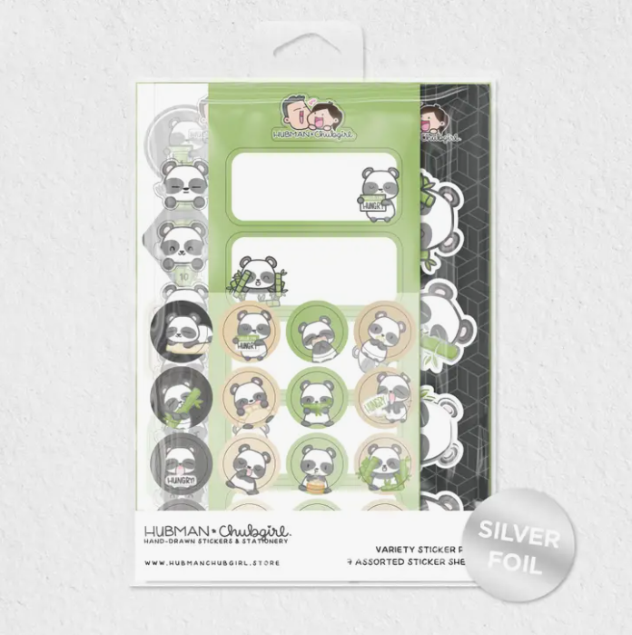 Hungry Panda | Variety Sticker Pack