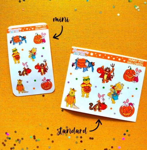 Hunny Pot Halloween | Sticker Sheet