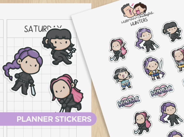Hunters | Sticker Sheet