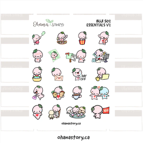 Icon Essentials V2 | Sticker Sheet
