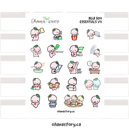 Icon Essentials V4 | Sticker Sheet