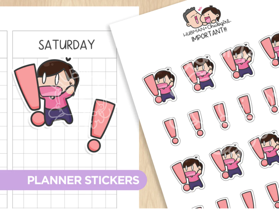 Important!! | Sticker Sheet – Stickie Planning