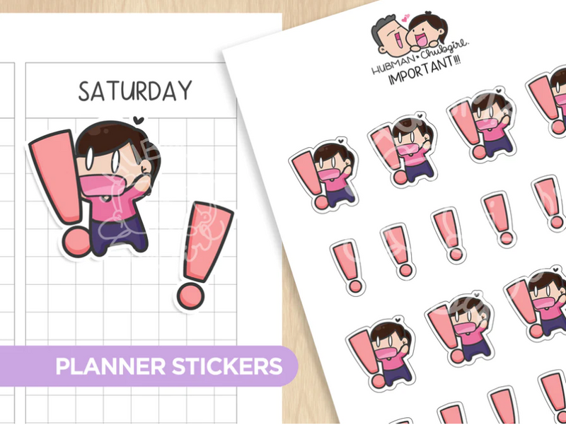 Important!! | Sticker Sheet