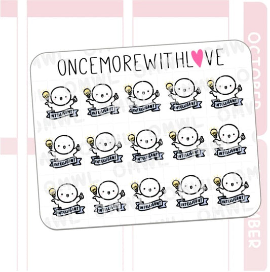 I Am... Intelligent | Sticker Sheet