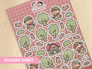 In the Woods | Large Sticker Sheet