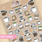 It's Coffee Time | Sticker Sheet