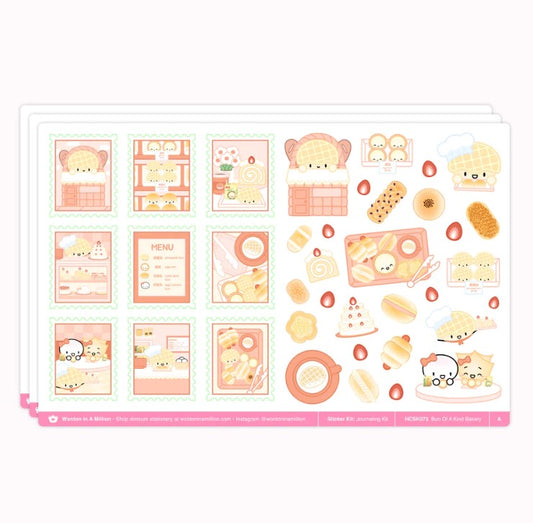 Bakery - Bun of a Kind | Journaling Kit