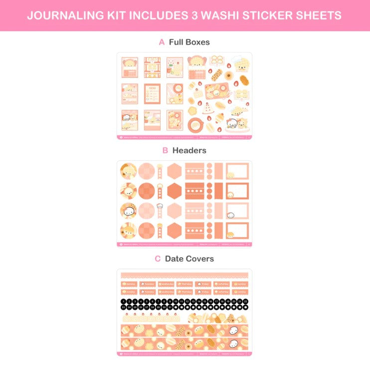 Bakery - Bun of a Kind | Journaling Kit