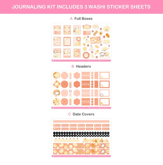 Bakery - Bun of a Kind | Journaling Kit