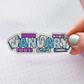 January 2026 Bookish Word | Vinyl Sticker