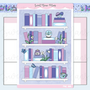 January Bookshelf 2025 | Large Sticker