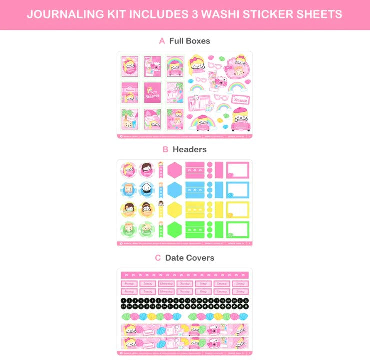 Steamie Girl | Journaling Kit