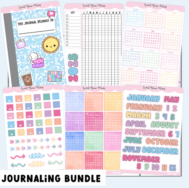 2025 Journaling Bundle (6 pages)