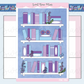 July Bookshelf 2025 | Large Sticker