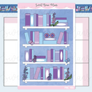 July Bookshelf 2025 | Large Sticker