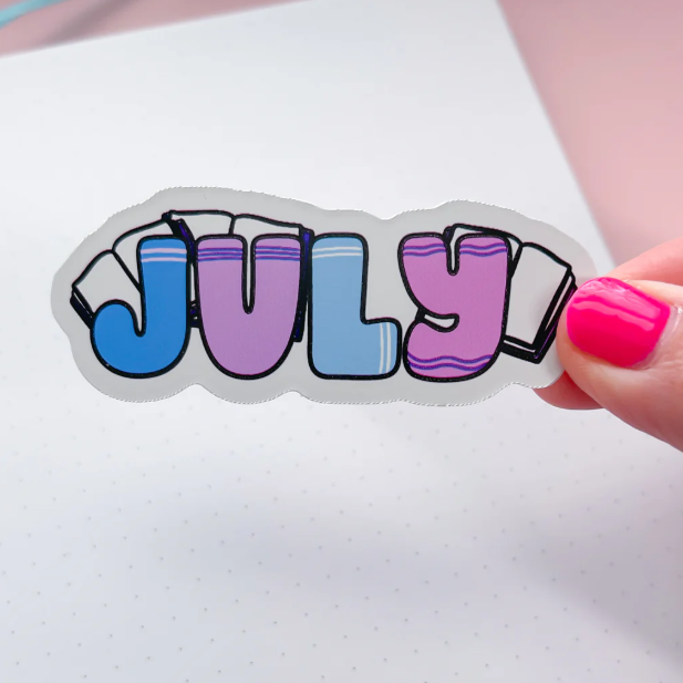 July Bookish | Vinyl Sticker