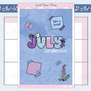 July Cover 2025 | Large Sticker