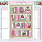 July Bookshelf | Large Sticker