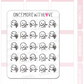 Just NO | Sticker Sheet