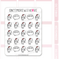 Kiss My Butt 2.0 | Sticker Sheet