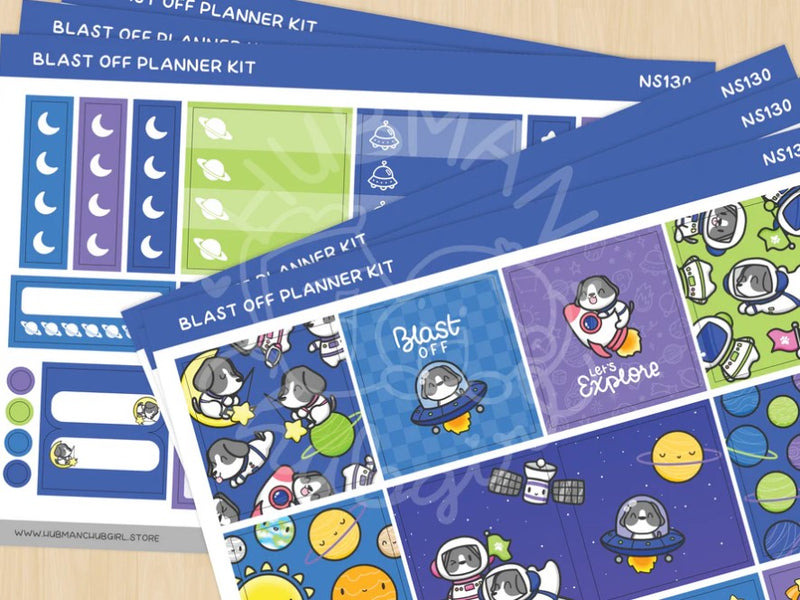 Blast Off | Planner Kit