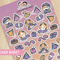 Cozy Knitting Night | Big Sticker Sheet