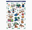 Koalas Campsite | Sticker Sheet