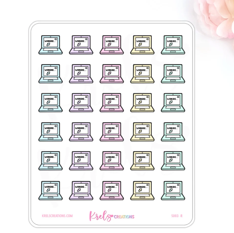 Laptop | Sticker Sheet