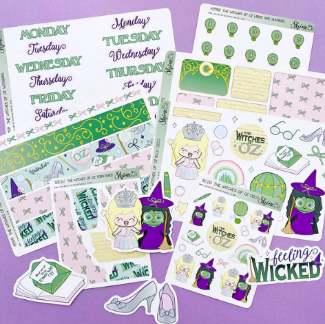 Shine Sticker Studio - The Witches of Oz | October 2025 Subscription