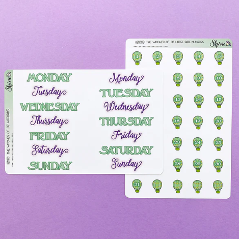 Shine Sticker Studio - The Witches of Oz | October 2025 Subscription