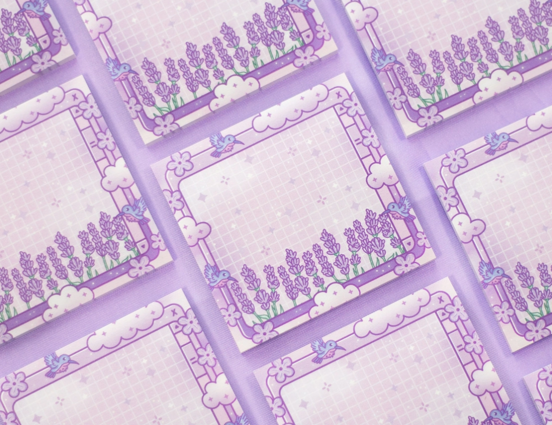 Lavender Dreams | Sticky Notes