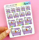 Lazy Day Star | Sticker Sheet