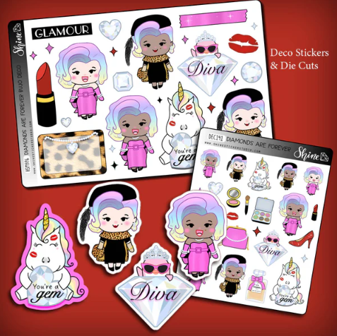 Shine Sticker Studio - Diamonds are Forever | January 2026 Subscription