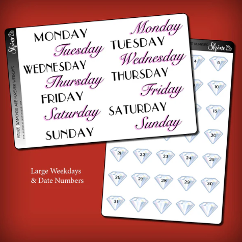 Shine Sticker Studio - Diamonds are Forever | January 2026 Subscription