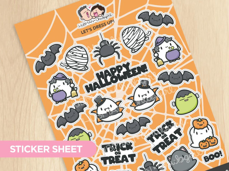 *PRESALE* Let's Dress Up | Large Sticker Sheet