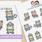 Let's Play Soccer/Football | Sticker Sheet