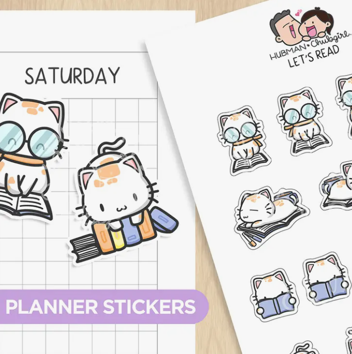 Let's Read | Sticker Sheet