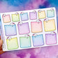 Large Cloud Clip Sticky Note | Sticker Sheet