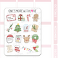 Large Holiday Deco Doodles | Sticker Sheet
